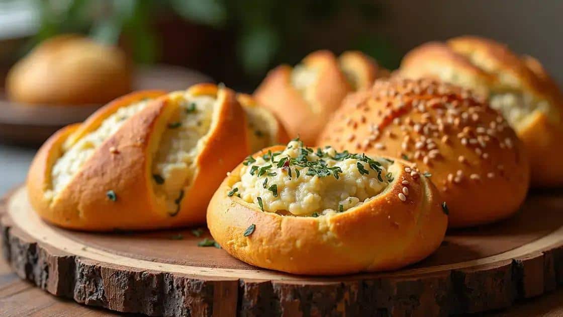 Variações do pão de queijo vegano com outros ingredientes