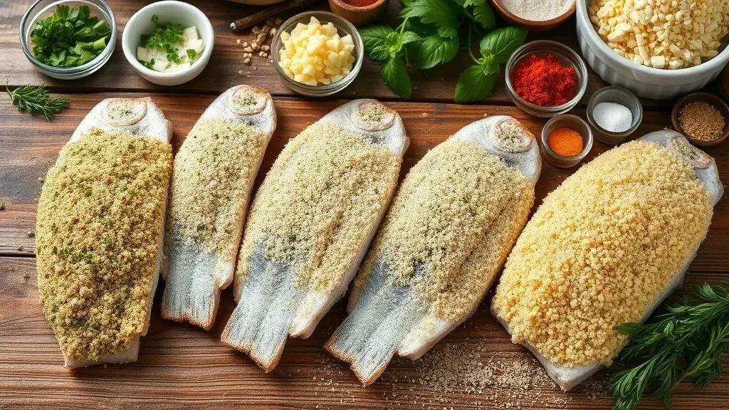 Variações do peixe à milanesa para diferentes gostos Variações do peixe à milanesa para diferentes gostos