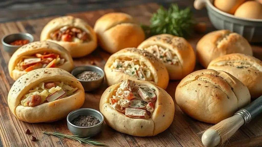 Variações e dicas para enriquecer o pão de batata recheado