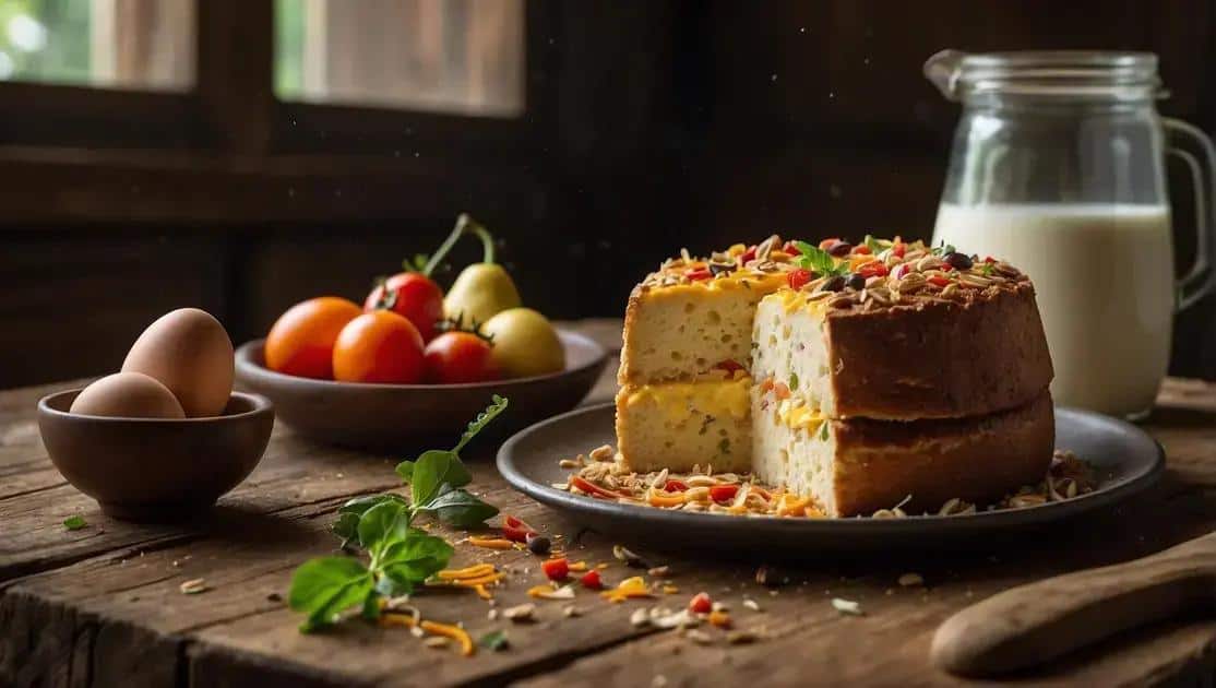 Variações e dicas para personalizar a torta de liquidificador