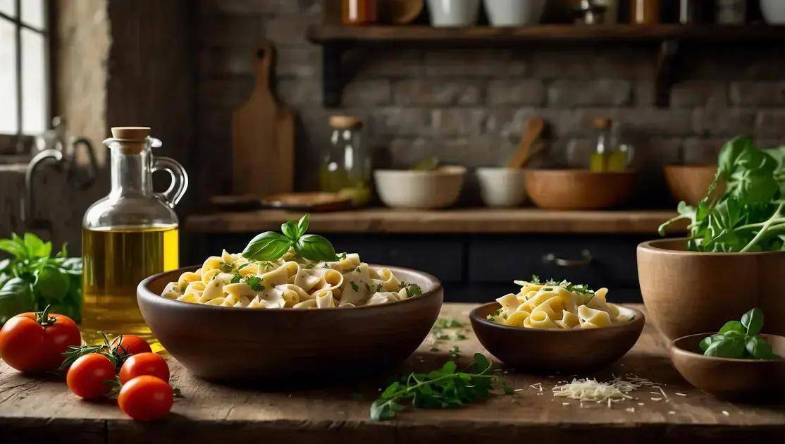 Variações e dicas para um macarrão cremoso ainda mais saboroso
