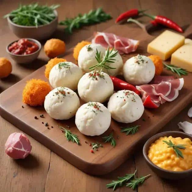 Variações saborosas da bolinha de queijo