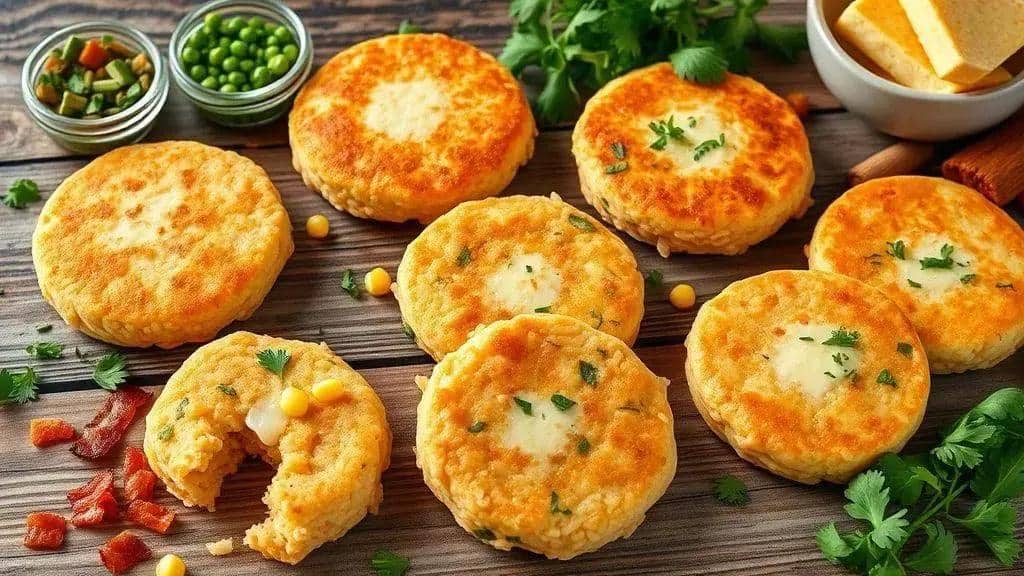 Variações saborosas do bolinho de arroz