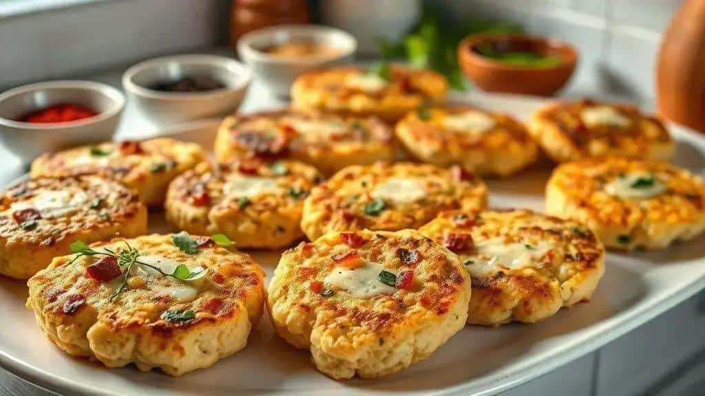 Variações saborosas do bolinho de couve-flor