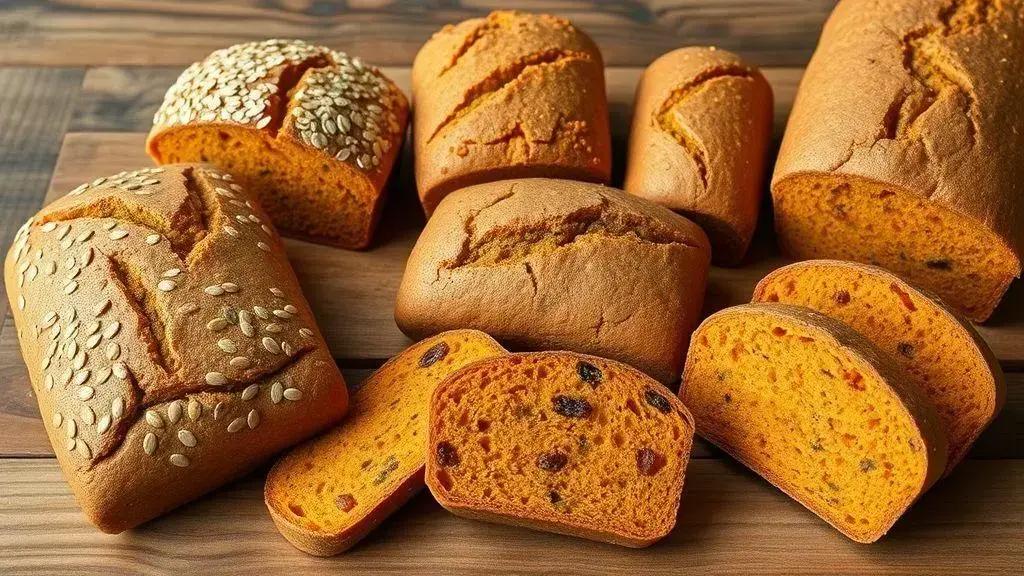 Variações saudáveis do pão de batata doce