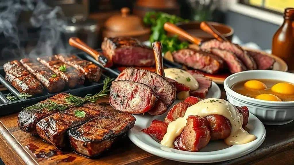Variantes da receita tradicional de picanha assada