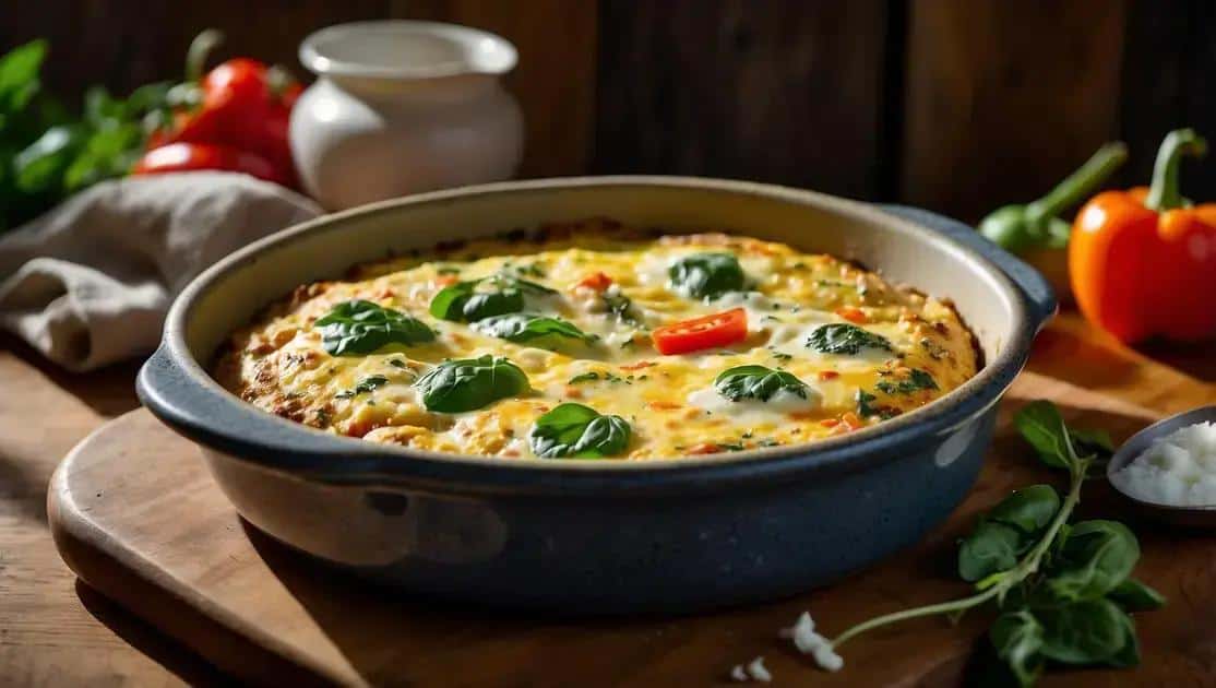 Variantes e dicas para enriquecer o omelete de forno
