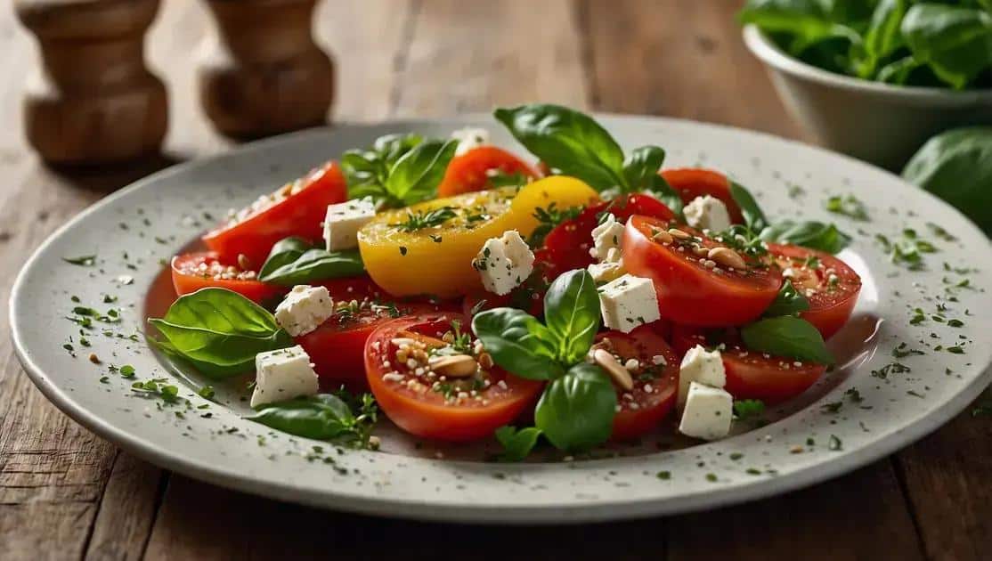 Variantes e dicas para inovar na salada de tomate