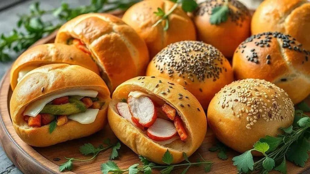 Variedades e recheios para inovar o pãozinho de cenoura