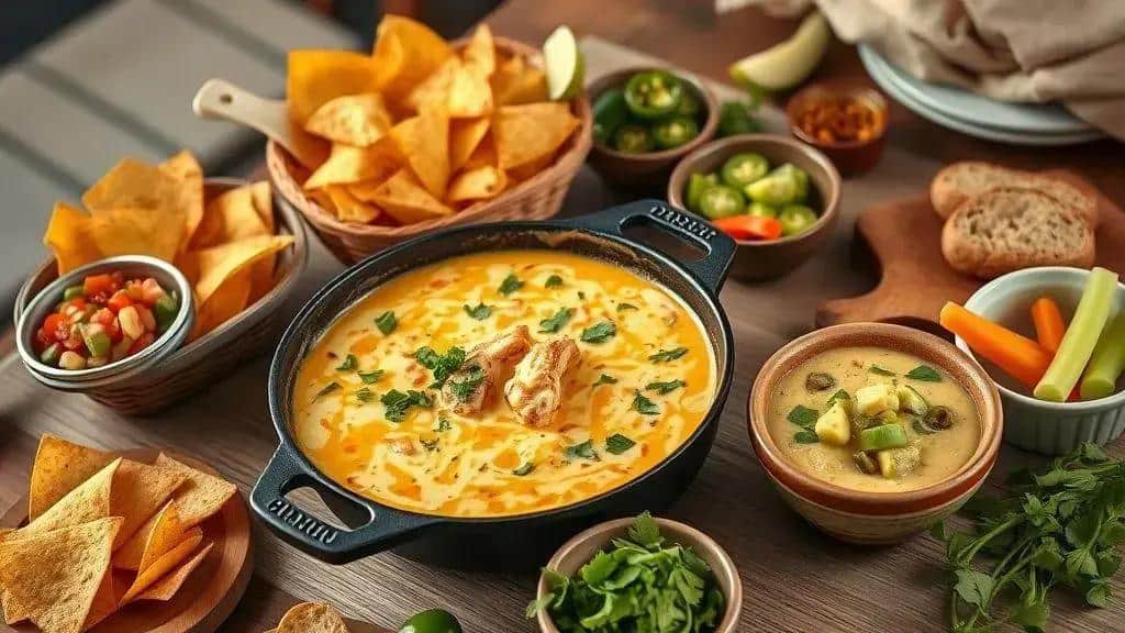 Acompanhamentos, apresentação e sugestões para servir