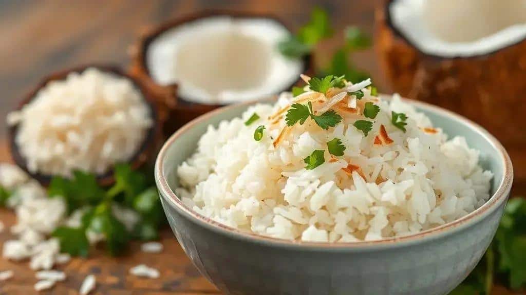 Arroz com Leite de Coco Costa Oeste coconut rice 8 Arroz com Leite de Coco Costa Oeste coconut rice
