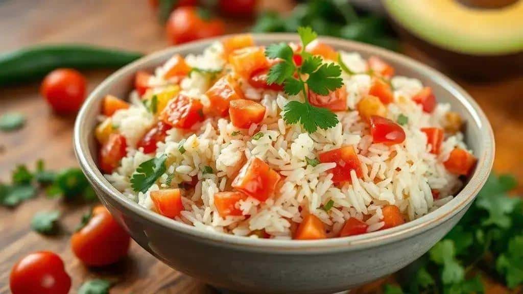 Arroz Temperado com Tomate e Pimentão Texas e Sudoeste tex mex rice 5 Arroz Temperado com Tomate e Pimentão Texas e Sudoeste tex mex rice