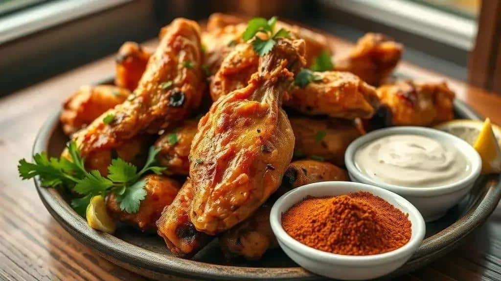 Asinhas de Frango Cajun Cajun & Creole chicken wings