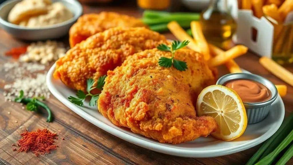 Bagre Frito à Moda Cajun Cajun & Creole fried catfish