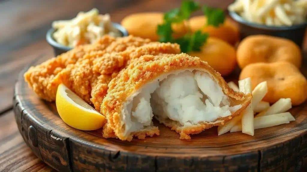 Bagre Frito do Sul Sul dos EUA fried catfish