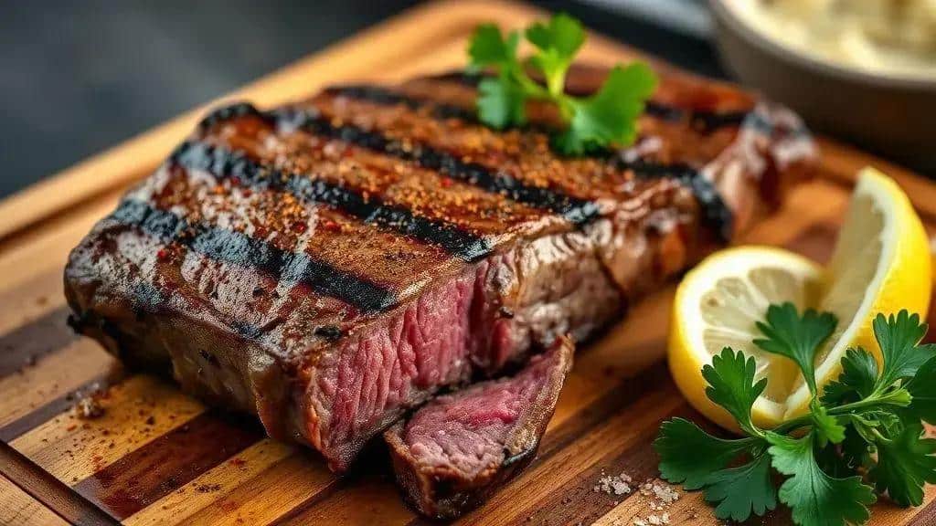 Bife Grelhado com Temperos Cajun Cajun & Creole grilled steak