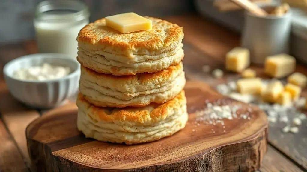 Biscoitos de Leitelho Sul dos EUA buttermilk biscuits