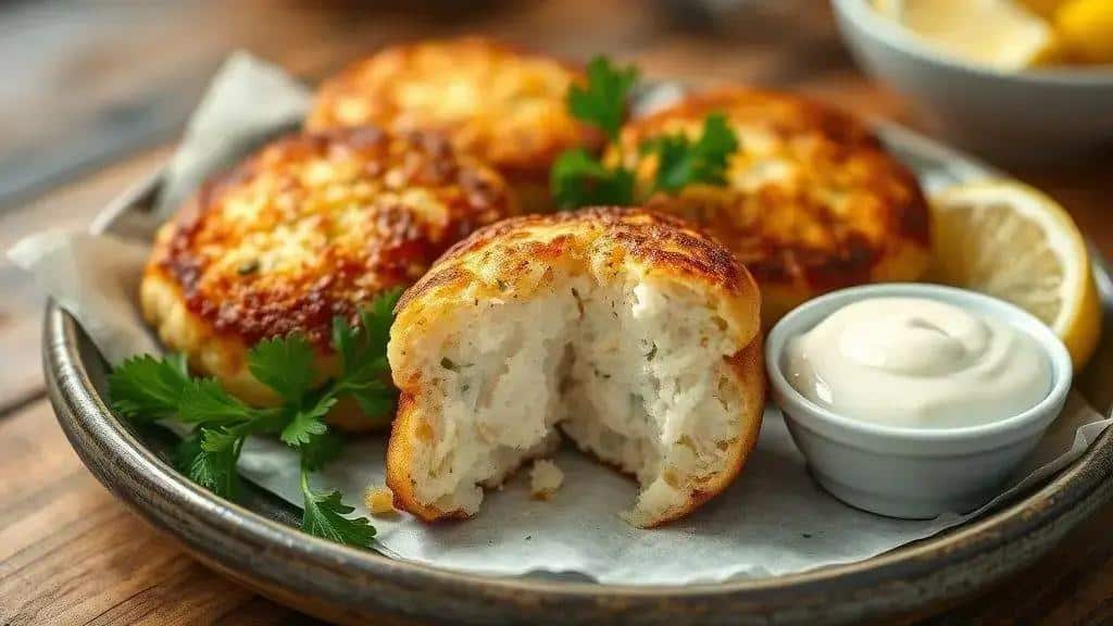 Bolinhos de Bacalhau New England codfish cakes
