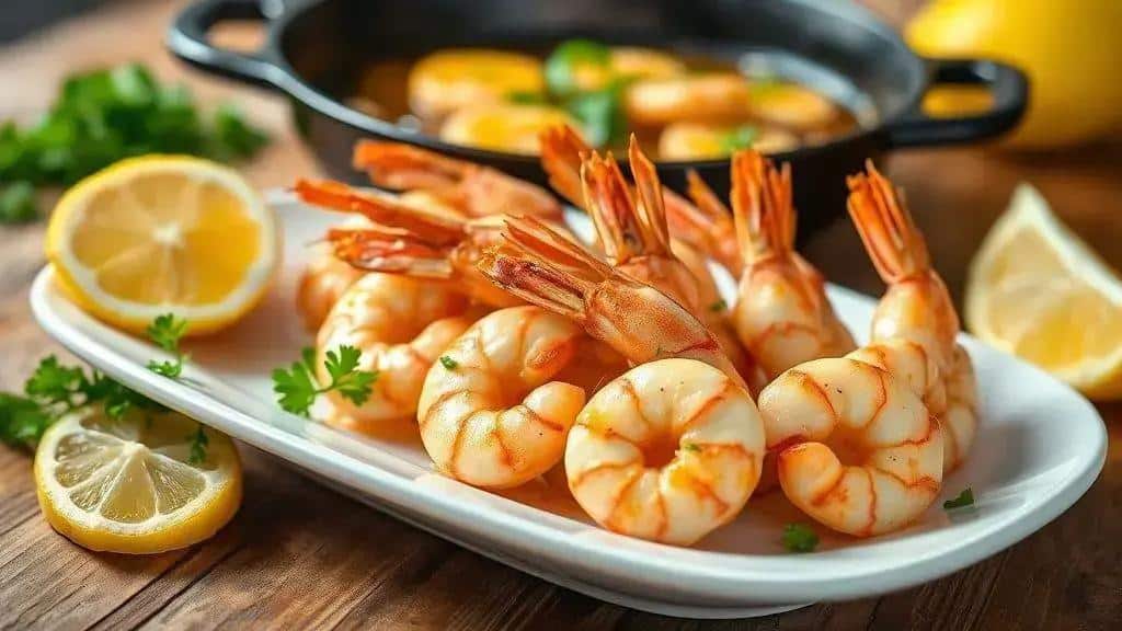 Camarões ao Alho e Limão Costa Oeste garlic shrimp 4 Camarões ao Alho e Limão Costa Oeste garlic shrimp