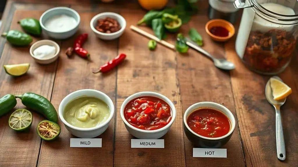 Como ajustar o nível de picância