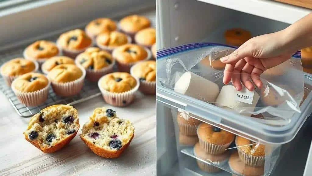 Como armazenar e congelar muffins corretamente Como armazenar e congelar muffins corretamente