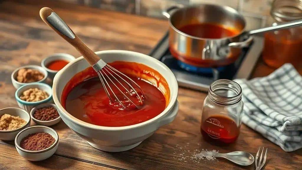 Como fazer o molho barbecue sul dos EUA autêntico