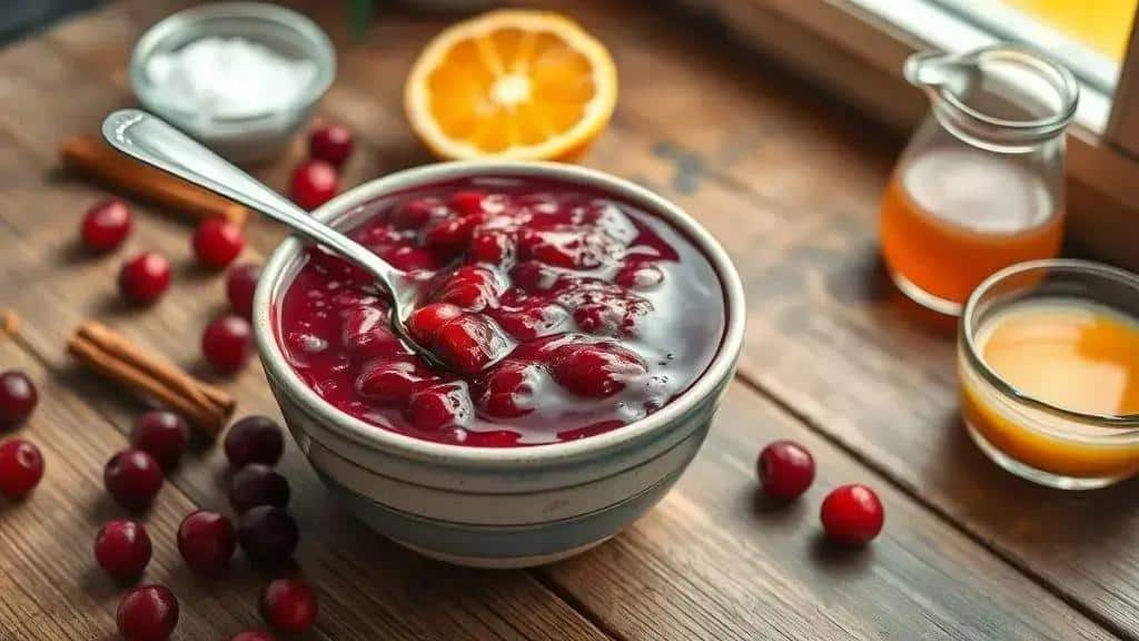Como fazer o molho de cranberry caseiro