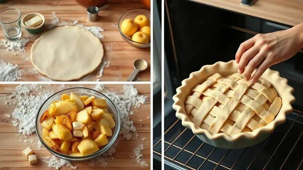 Como preparar a torta de maçã caseira passo a passo