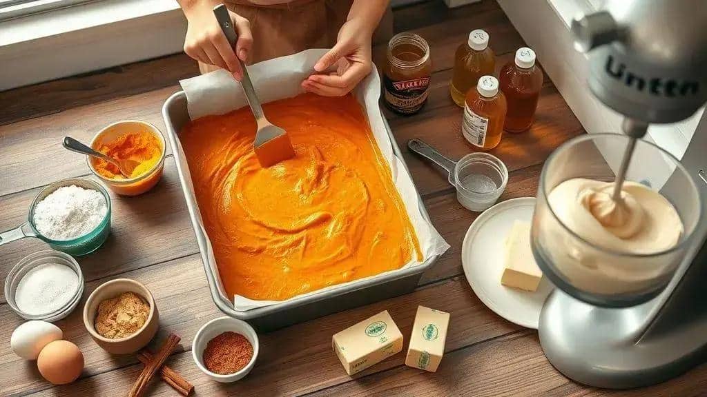 Como preparar as barrinhas de abóbora passo a passo