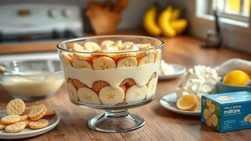 Como preparar banana pudding caseiro passo a passo