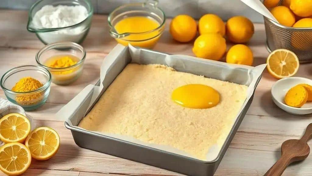 Como preparar barrinhas doces de limão passo a passo Como preparar barrinhas doces de limão passo a passo