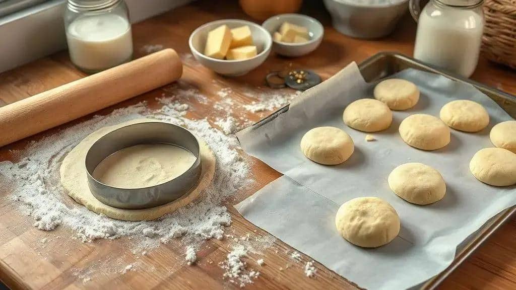 Como preparar buttermilk biscuits passo a passo