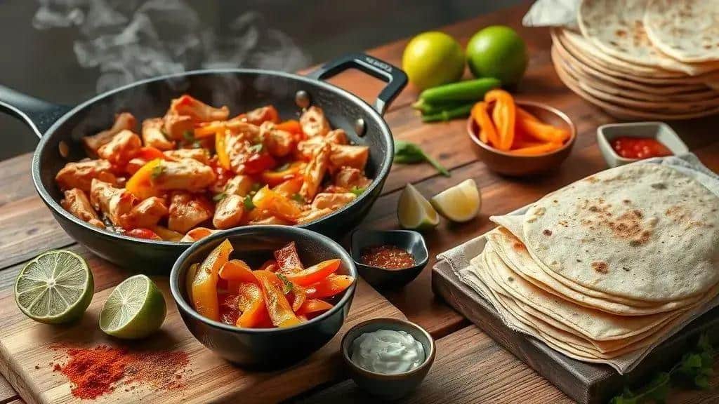 Como preparar fajitas de frango passo a passo Como preparar fajitas de frango passo a passo