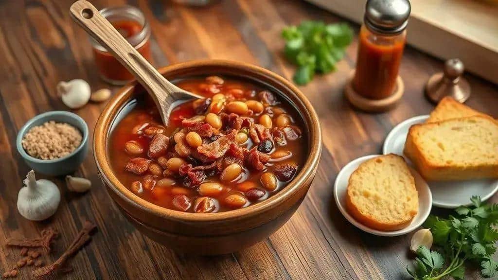 Como preparar feijão texano com bacon passo a passo Como preparar feijão texano com bacon passo a passo