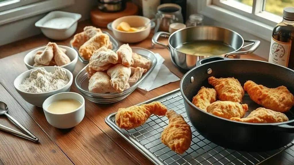 Como preparar Frango Frito Sulista passo a passo