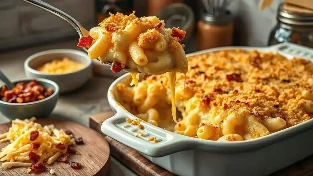 Como preparar mac and cheese do Sul passo a passo