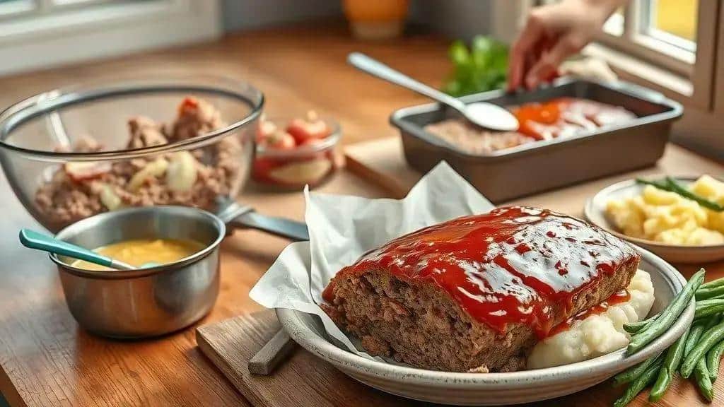Como preparar o bolo de carne passo a passo