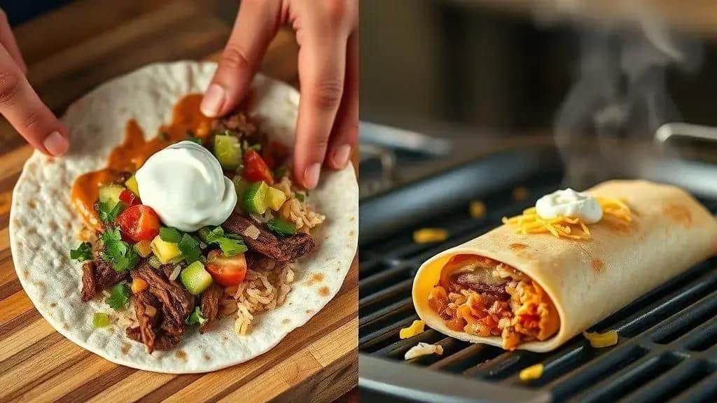 Como preparar o burrito recheado com feijão e carne passo a passo Como preparar o burrito recheado com feijão e carne passo a passo