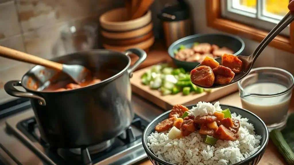 Como preparar o gumbo tradicional Cajun passo a passo