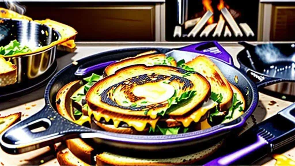 Como preparar o sanduíche Midwest grilled cheese passo a passo
