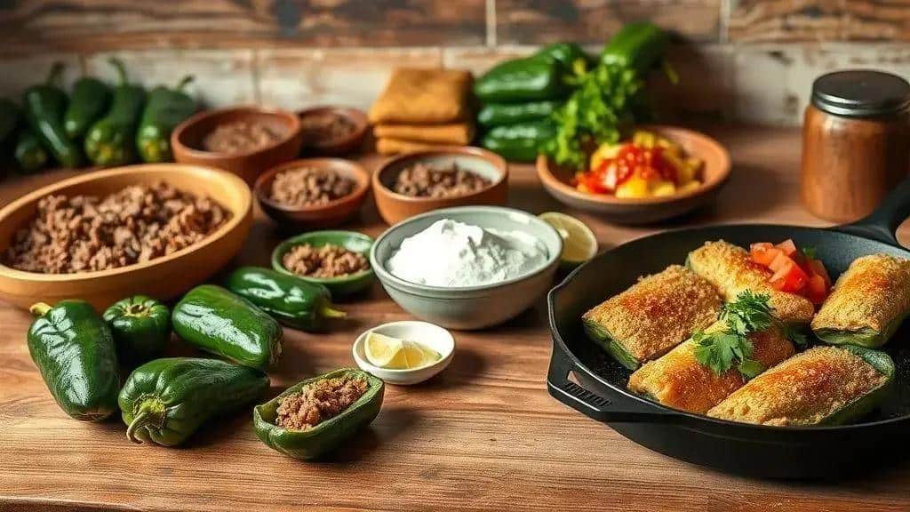 Como preparar pimentão recheado e empanado Texas e sudoeste