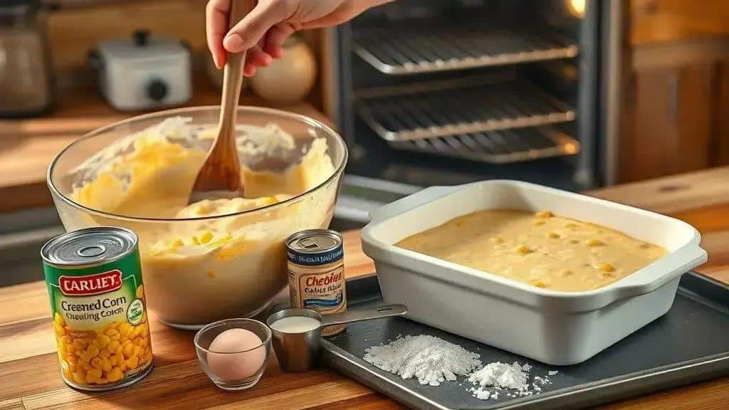 Como preparar pudim de milho (corn pudding) passo a passo