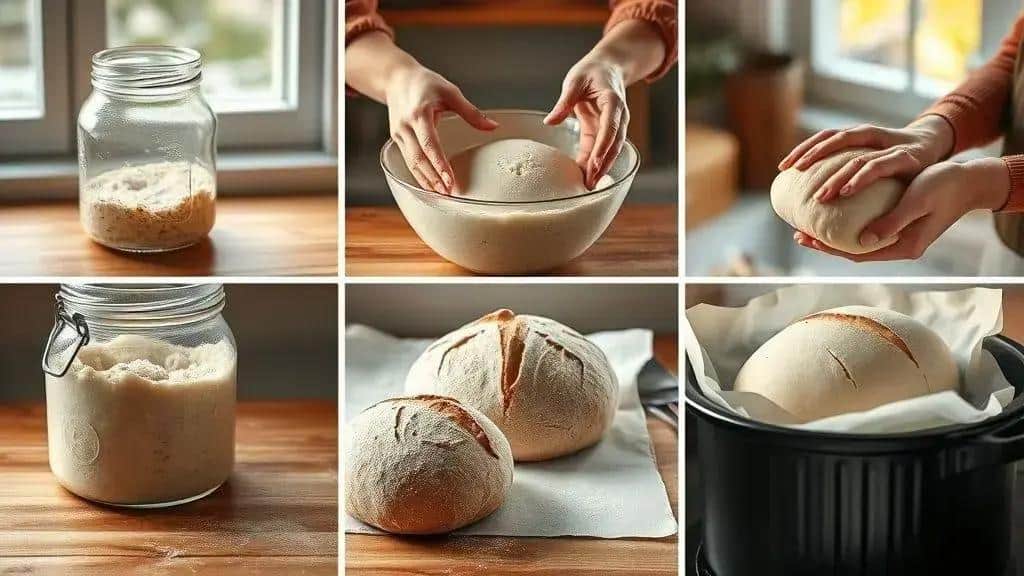 Como preparar sourdough bread de São Francisco passo a passo
