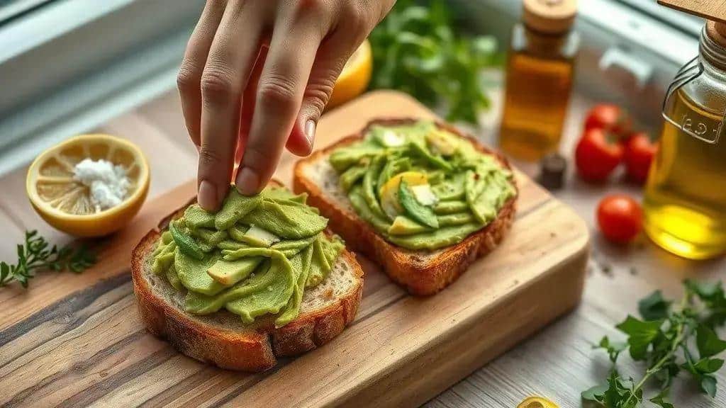 Como preparar Torrada com Abacate e Limão Costa Oeste avocado toast passo a passo