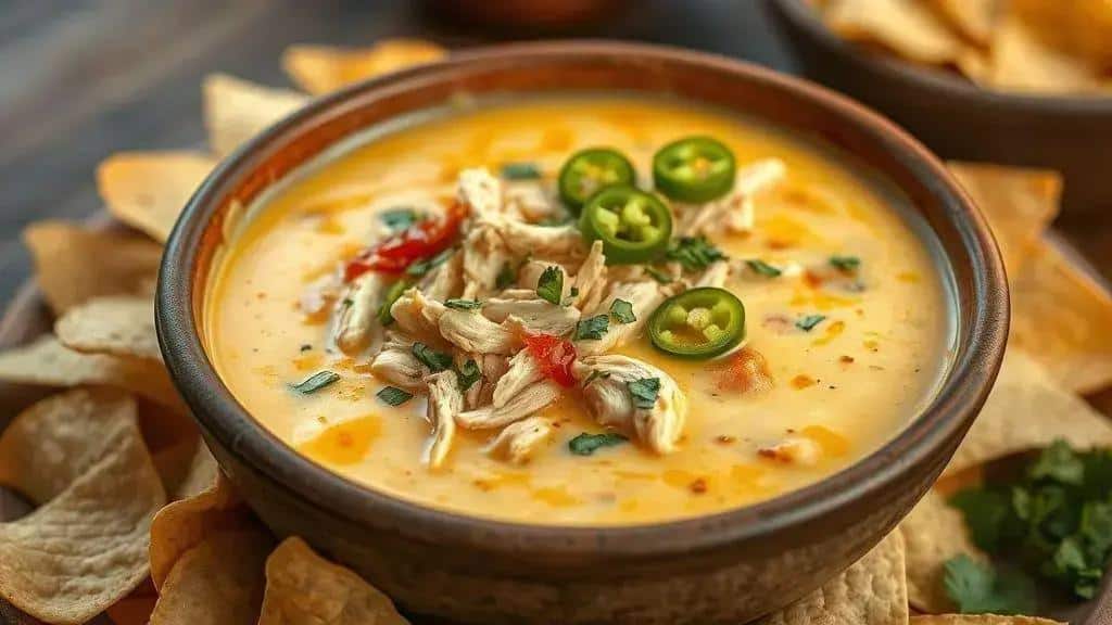 Creme de Queijo e Frango Texas e Sudoeste queso dip 1 Creme de Queijo e Frango Texas e Sudoeste queso dip