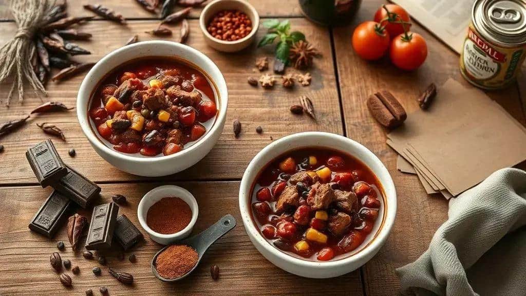 Curiosidades e história do chili e dos ingredientes Curiosidades e história do chili e dos ingredientes