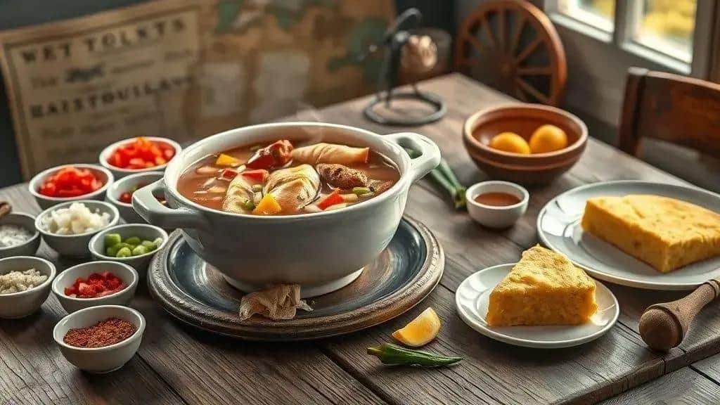 Curiosidades e história do courtbouillon cajun-creole