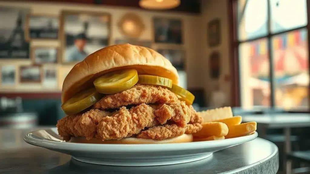 Curiosidades e história do pork tenderloin sandwich