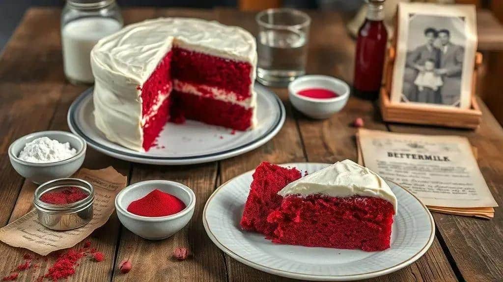 Curiosidades e história do red velvet cake no sul dos EUA