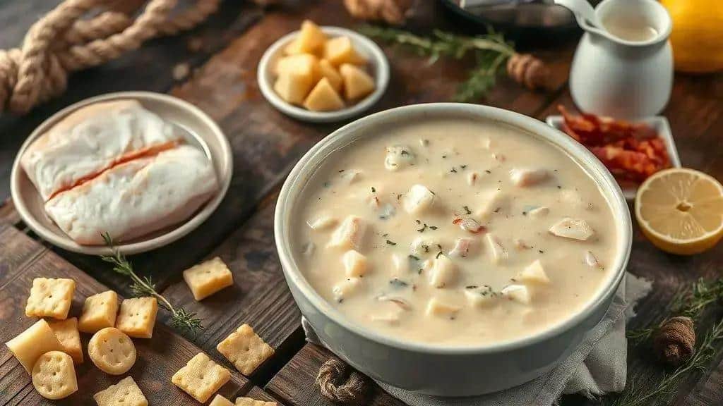 Curiosidades sobre a New England fish chowder e seus ingredientes